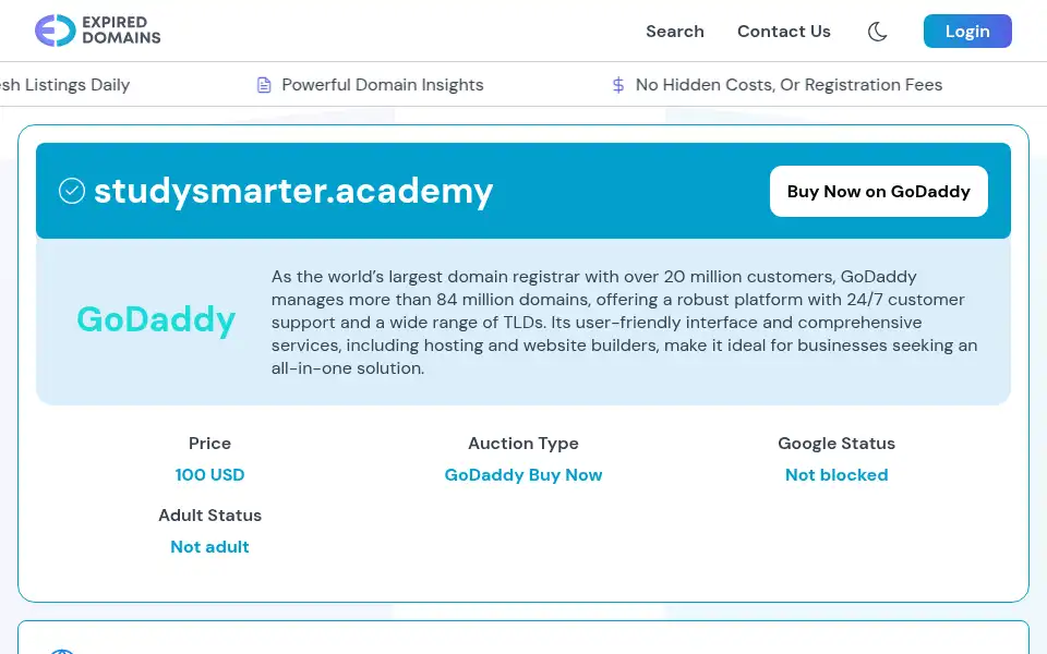 Screenshot of studysmarter.academy