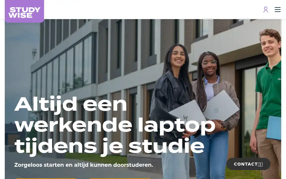 Screenshot of studywise.nl