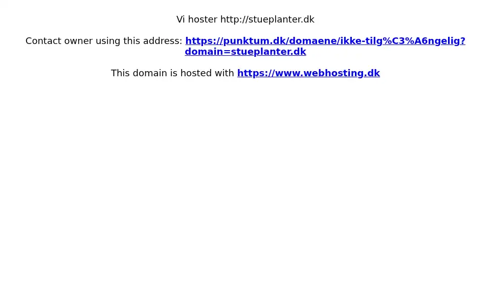 Screenshot of stueplanter.dk