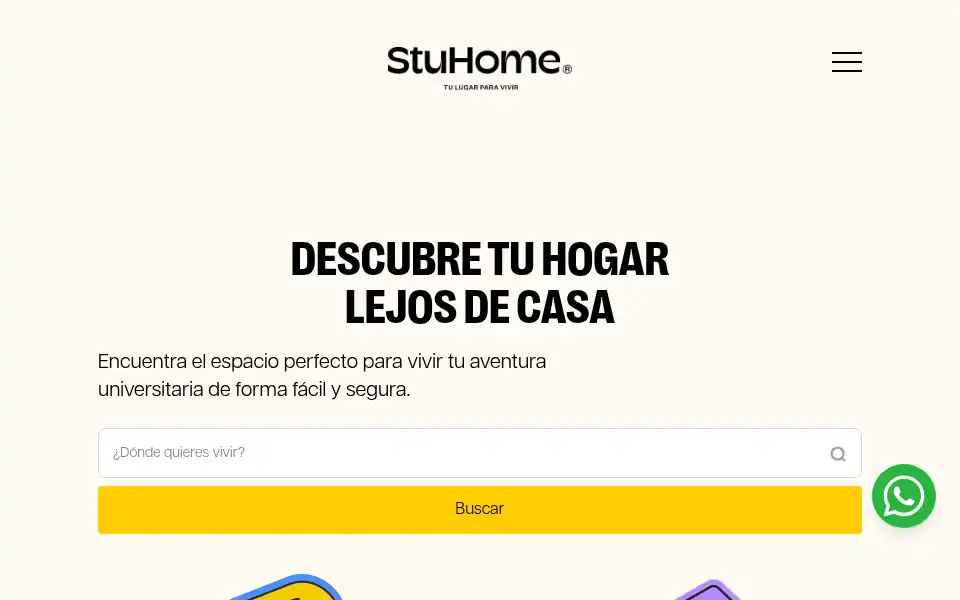 Screenshot of stuhome.es