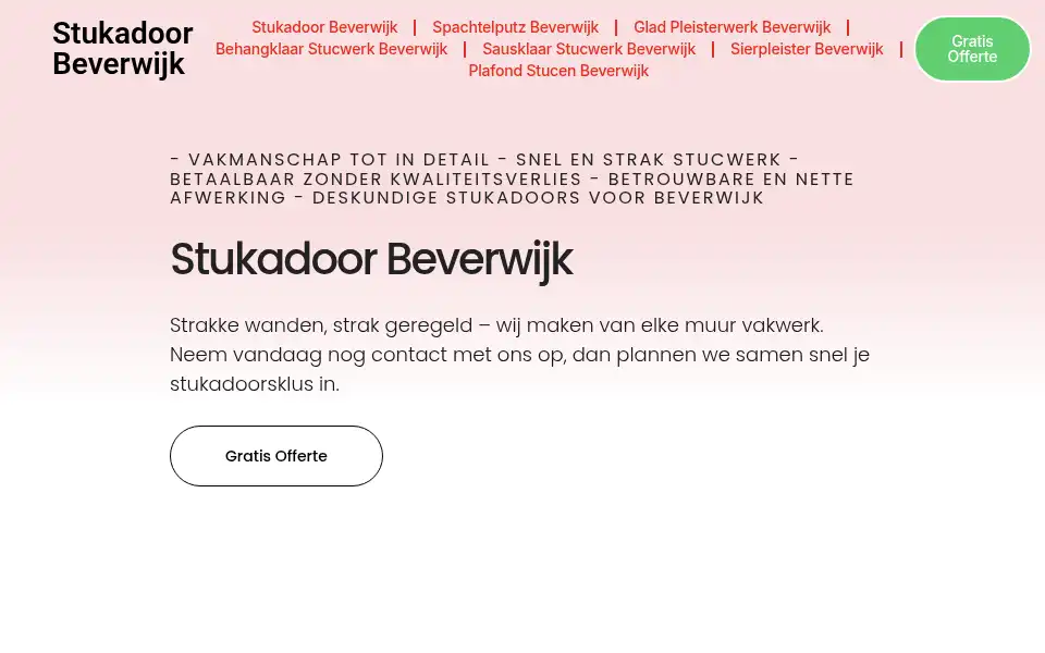 Screenshot of stukadoorbeverwijk.com