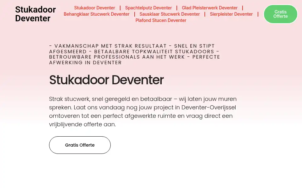 Screenshot of stukadoordeventer.com