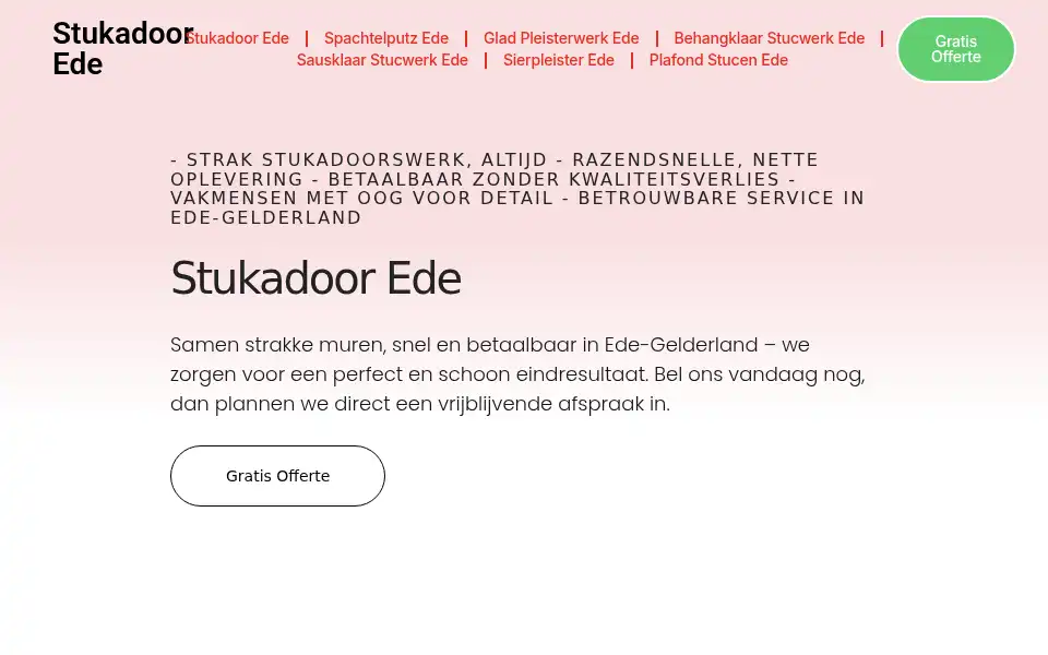 Screenshot of stukadoorede.com