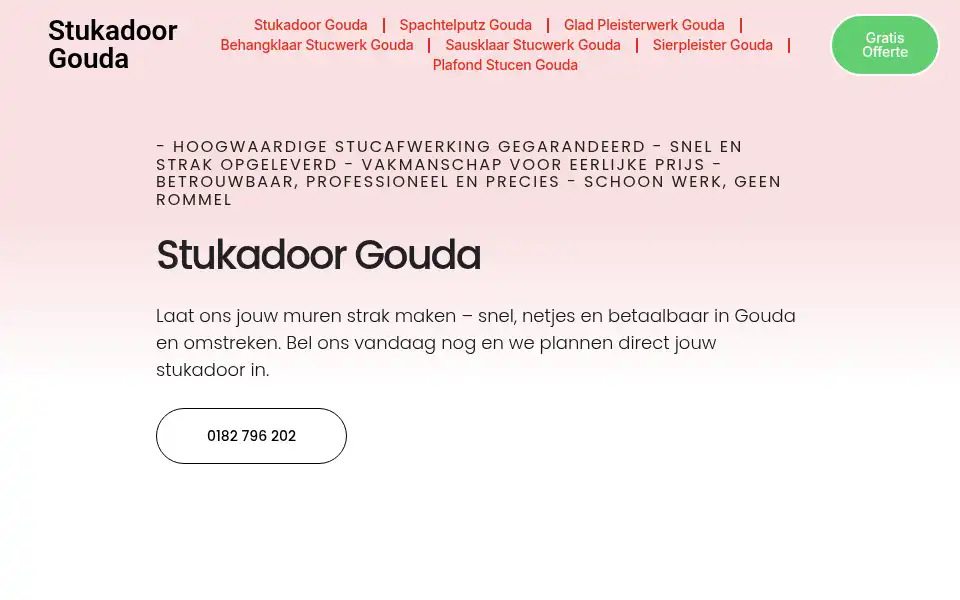 Screenshot of stukadoorgouda.com