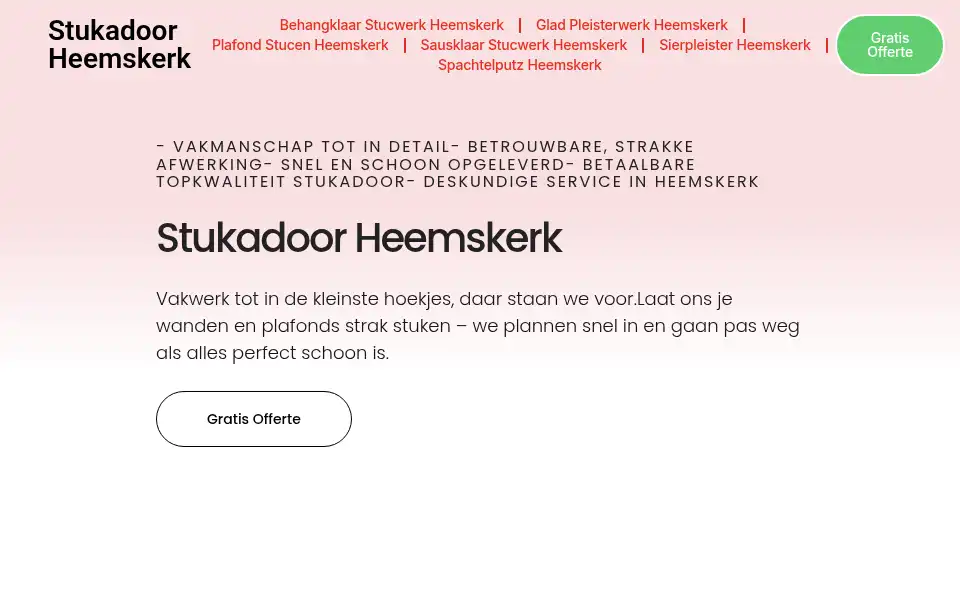 Screenshot of stukadoorheemskerk.com