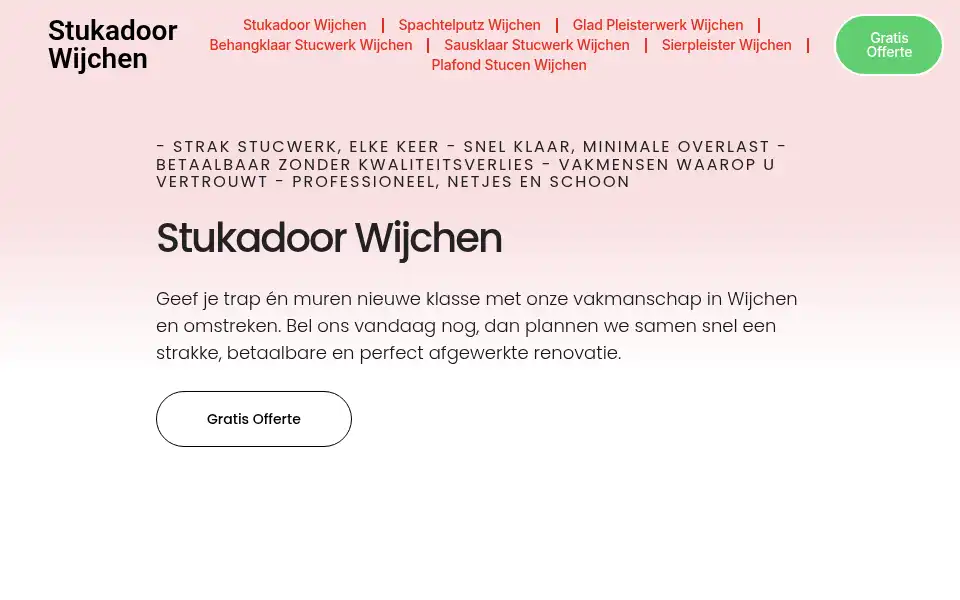 Screenshot of stukadoorwijchen.com