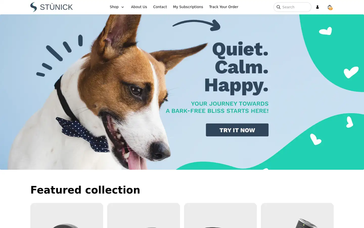 Screenshot of stunick.com