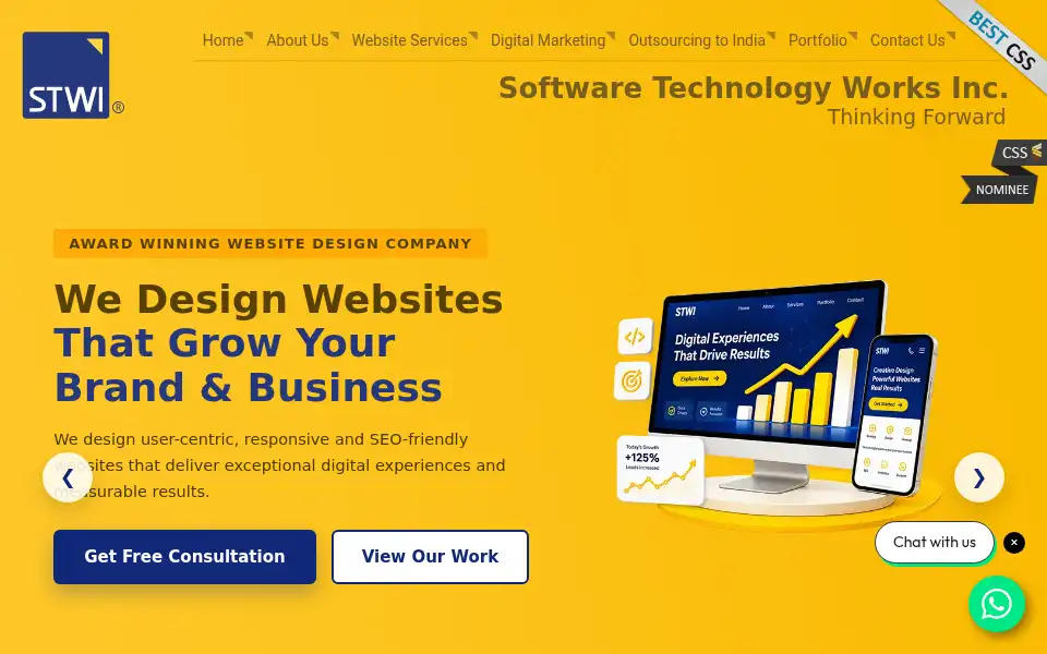 Screenshot of stwi.in