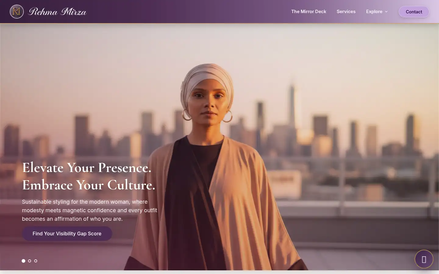 Screenshot of stylebyrehma.com