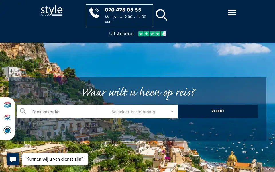 Screenshot of styleintravel.nl