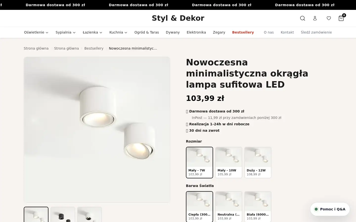 Screenshot of stylidekor.pl
