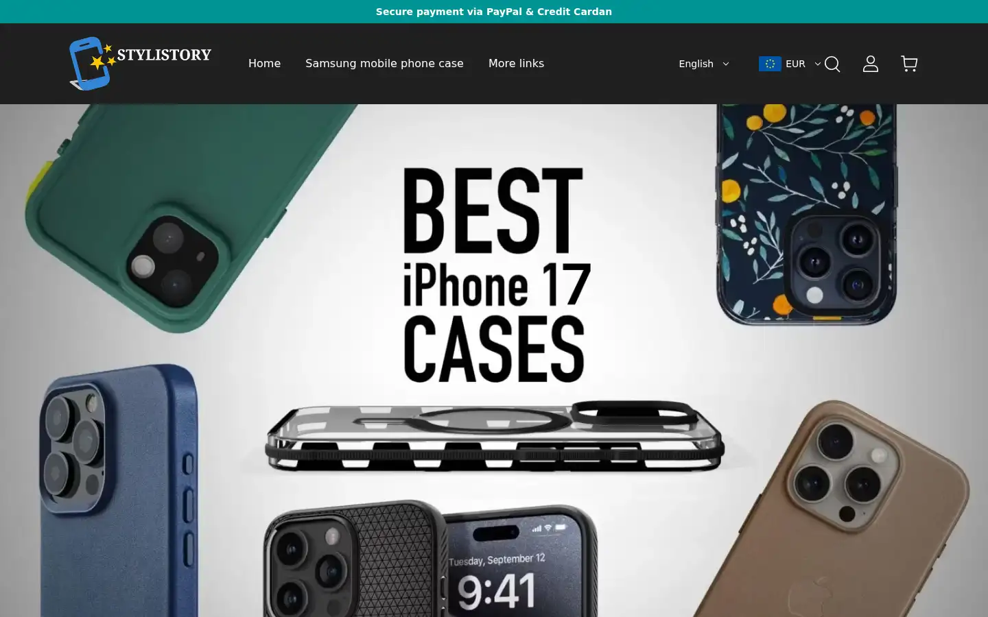 Screenshot of stylistory.com