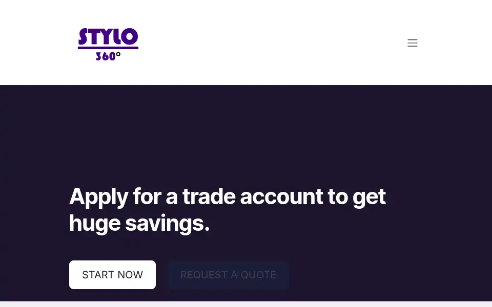 Screenshot of stylo360.com
