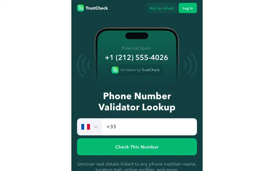 Screenshot of sub.trustcheck.club