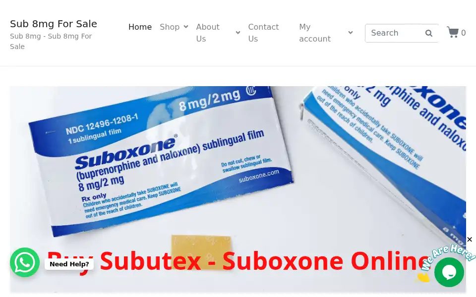Screenshot of sub8mgforsale.com
