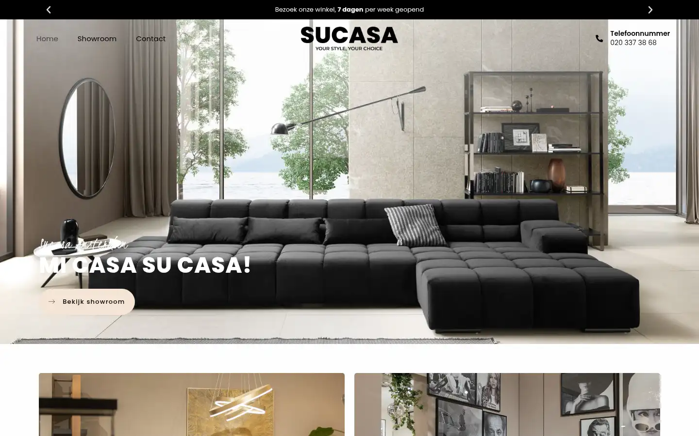 Screenshot of sucasawonen.nl