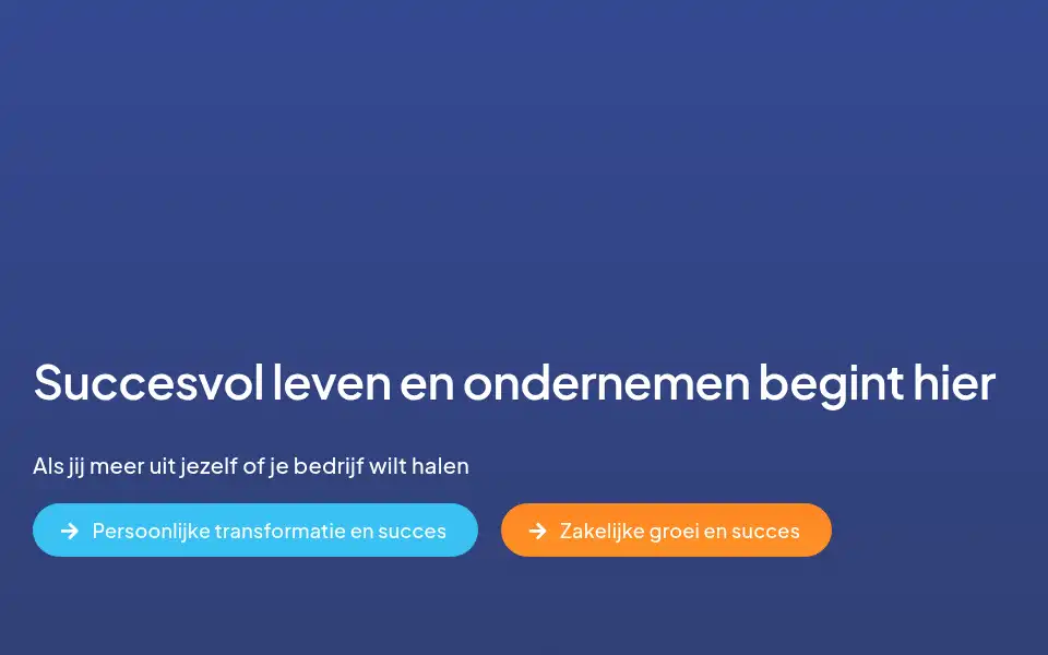 Screenshot of succesgids.nl