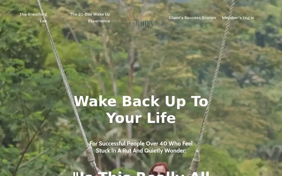 Screenshot of successfromwithin.co.uk