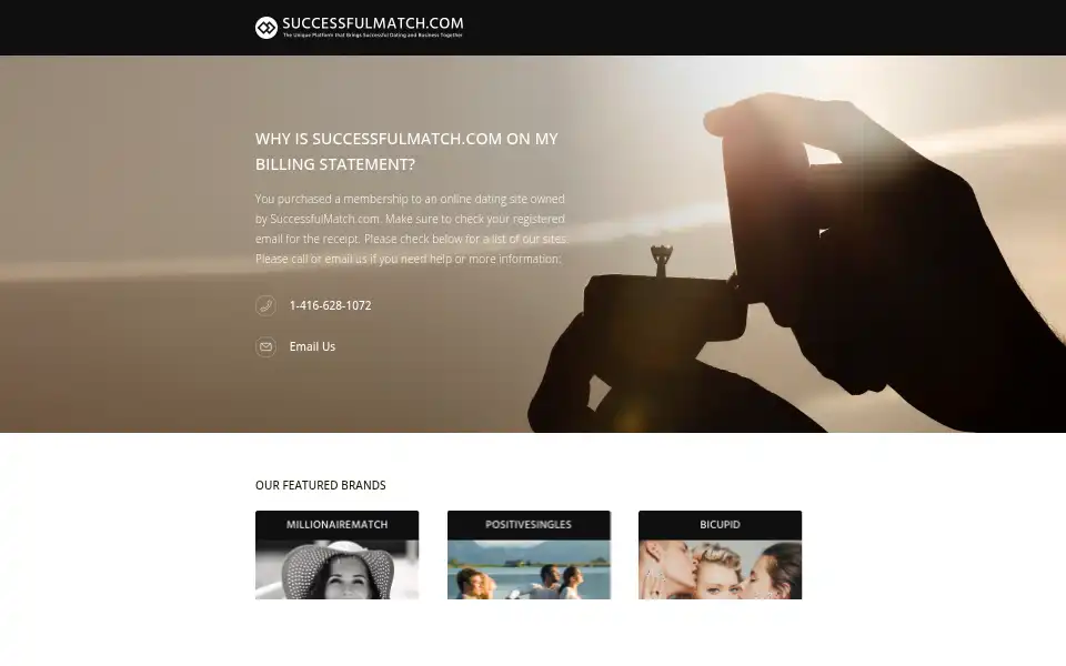 Screenshot of successfulmatch.com