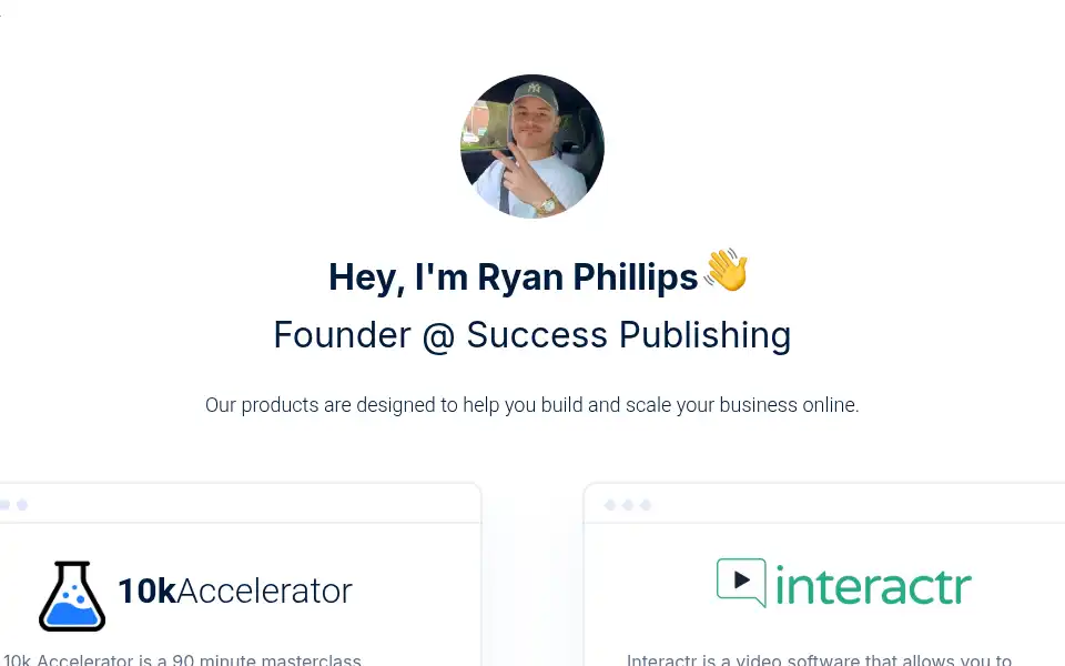 Screenshot of successpublishing.co