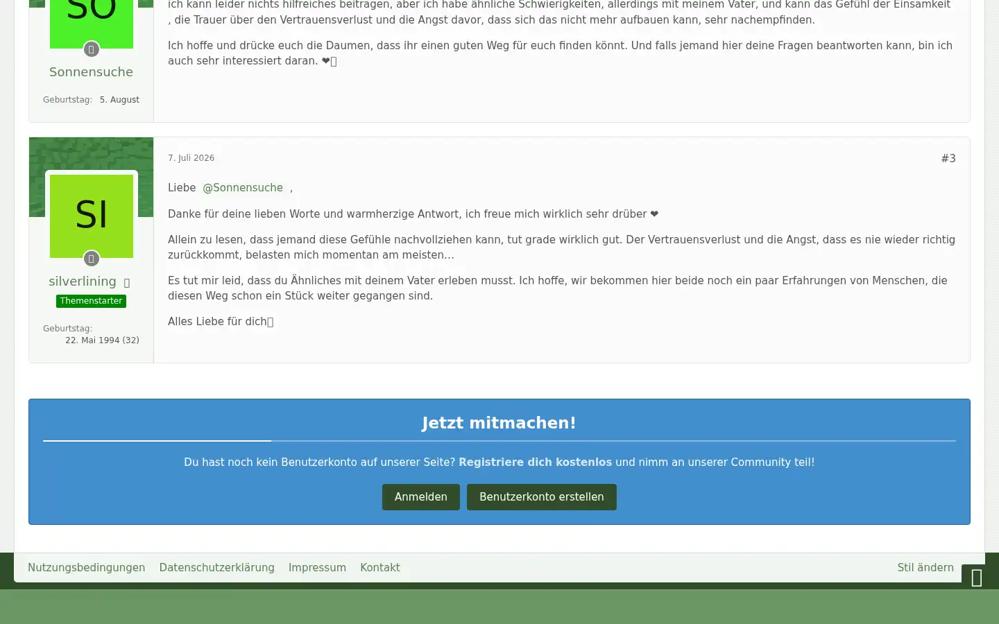Screenshot of suchtundselbsthilfe.de