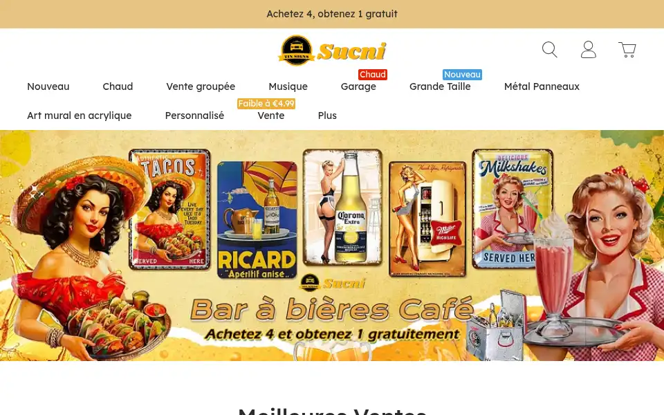 Screenshot of sucni.com