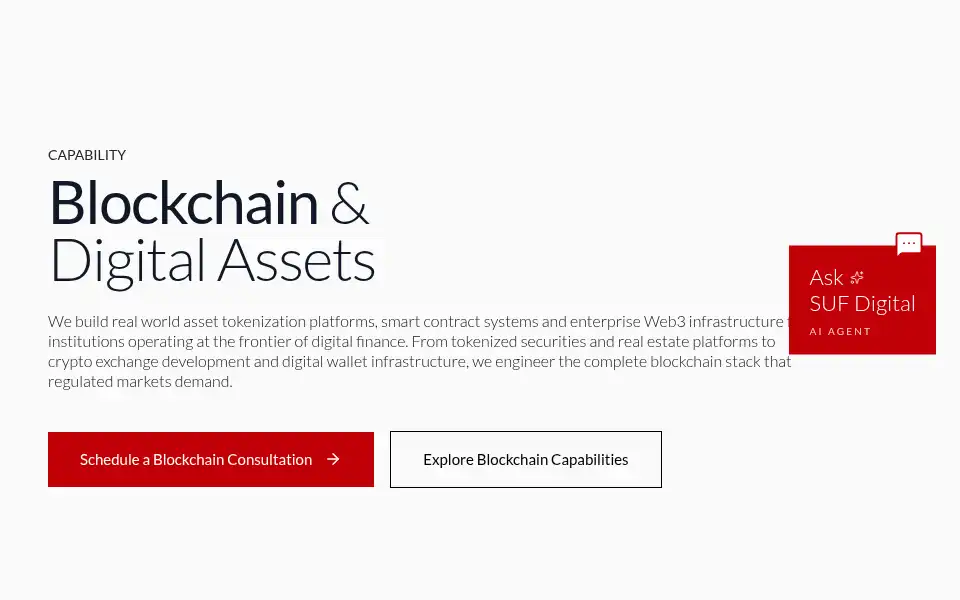 Screenshot of sufdigital.com