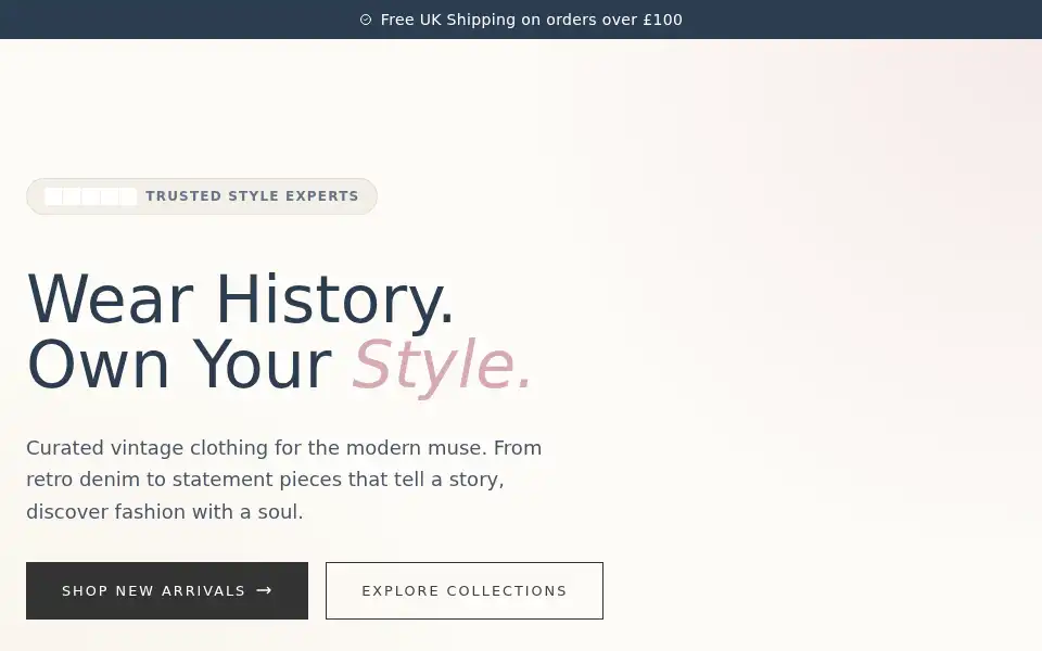 Screenshot of sugarvintage.co.uk