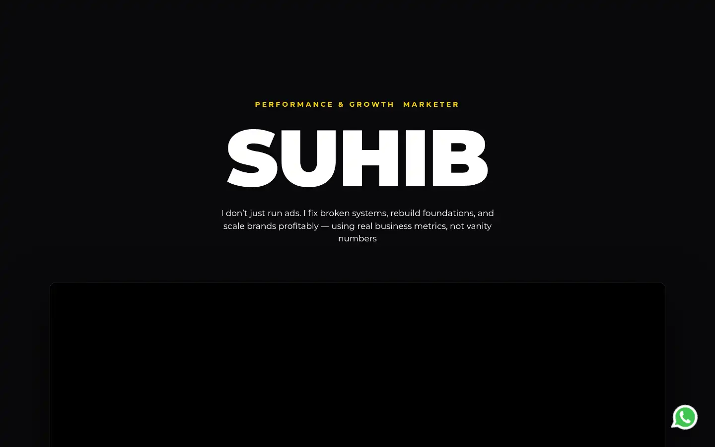 Screenshot of suhibmahfouze.com