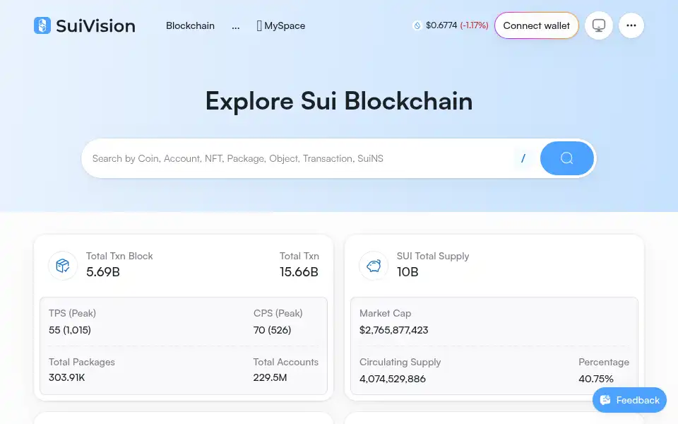 Screenshot of suivision.xyz