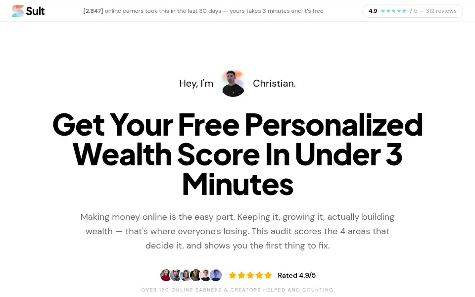 Screenshot of sult.io