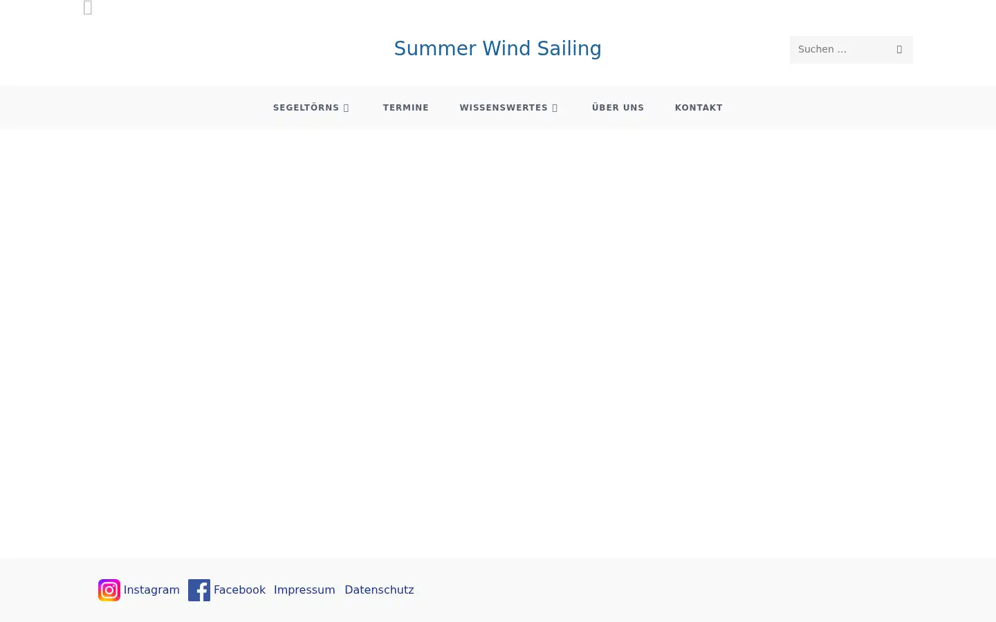 Screenshot of summer-wind-sailing.com
