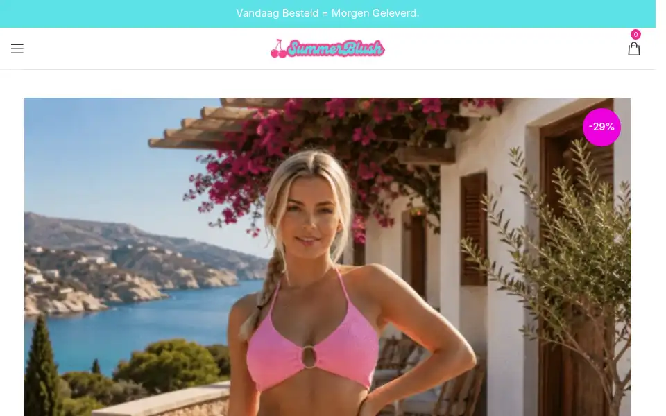 Screenshot of summerblush.nl