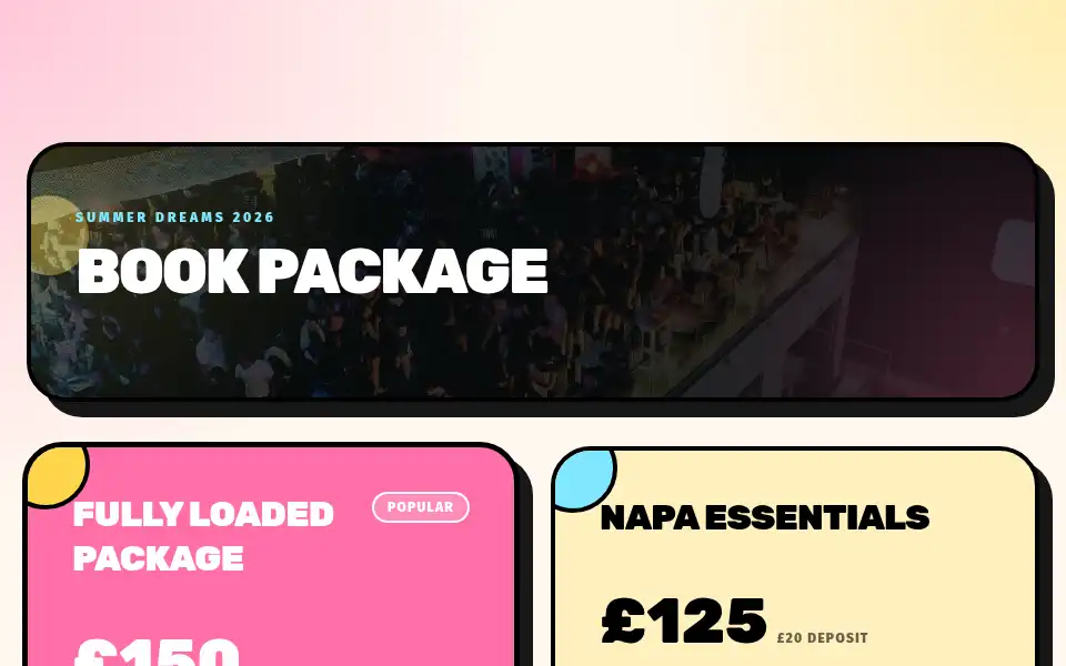 Screenshot of summerdreamsholidays.com
