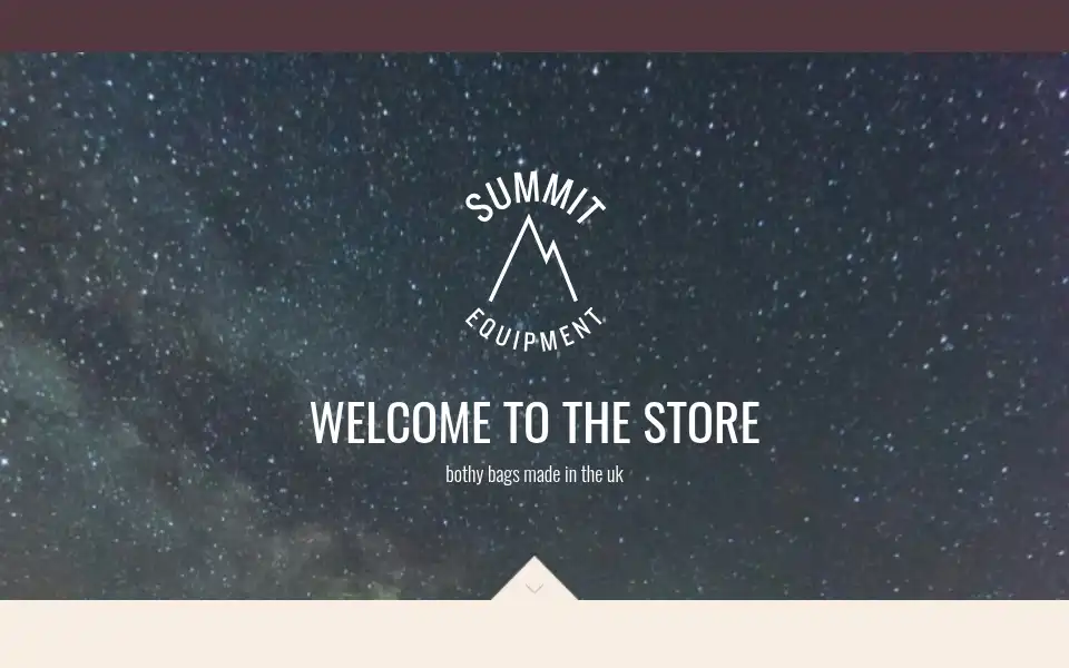 Screenshot of summitgear.co.uk