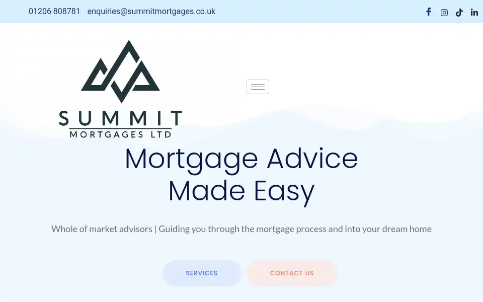Screenshot of summitmortgages.co.uk