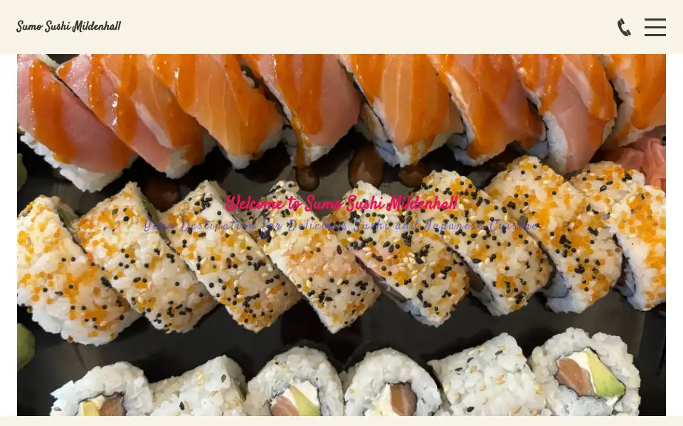 Screenshot of sumosushiuk.co.uk