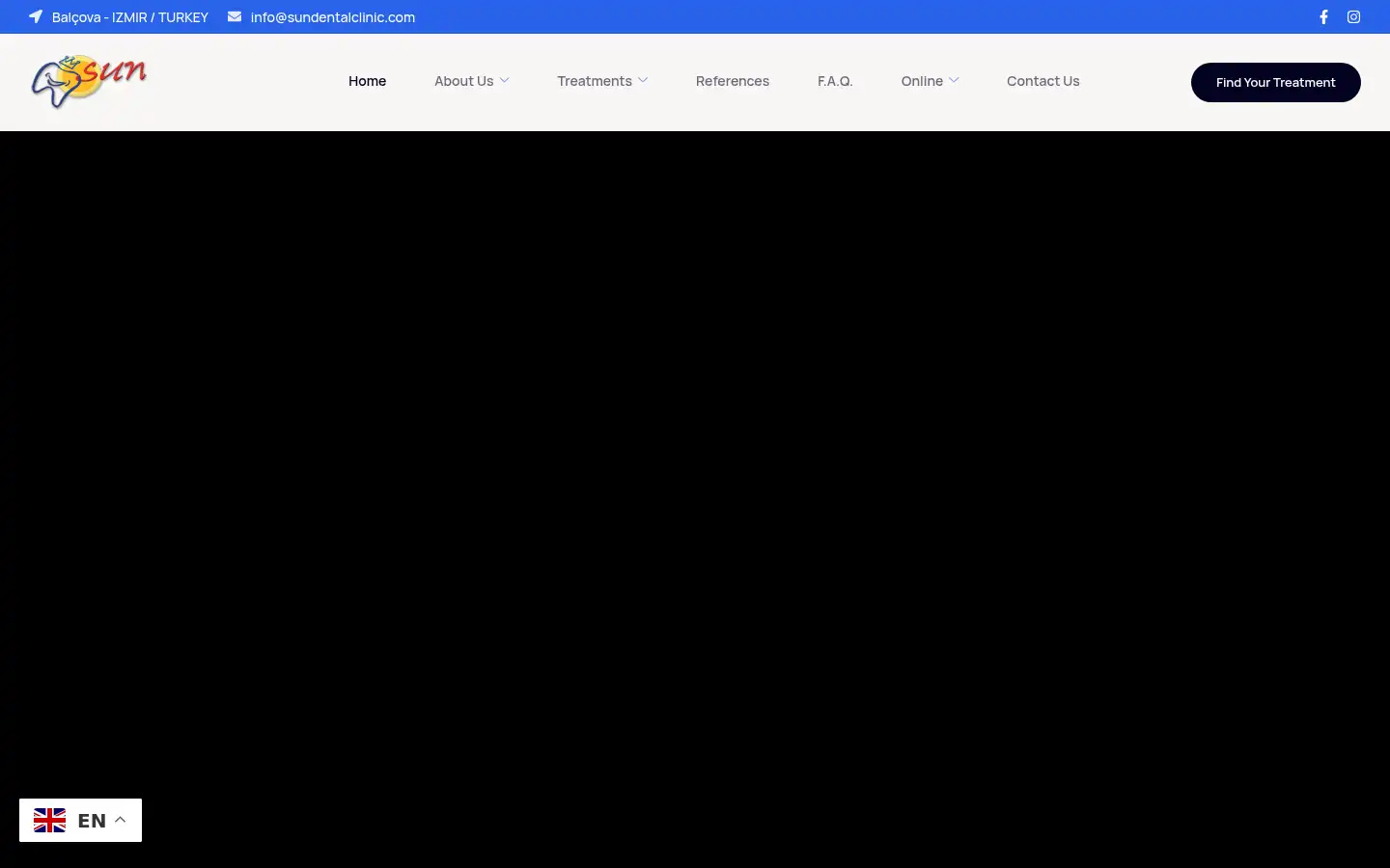 Screenshot of sundentalclinic.com