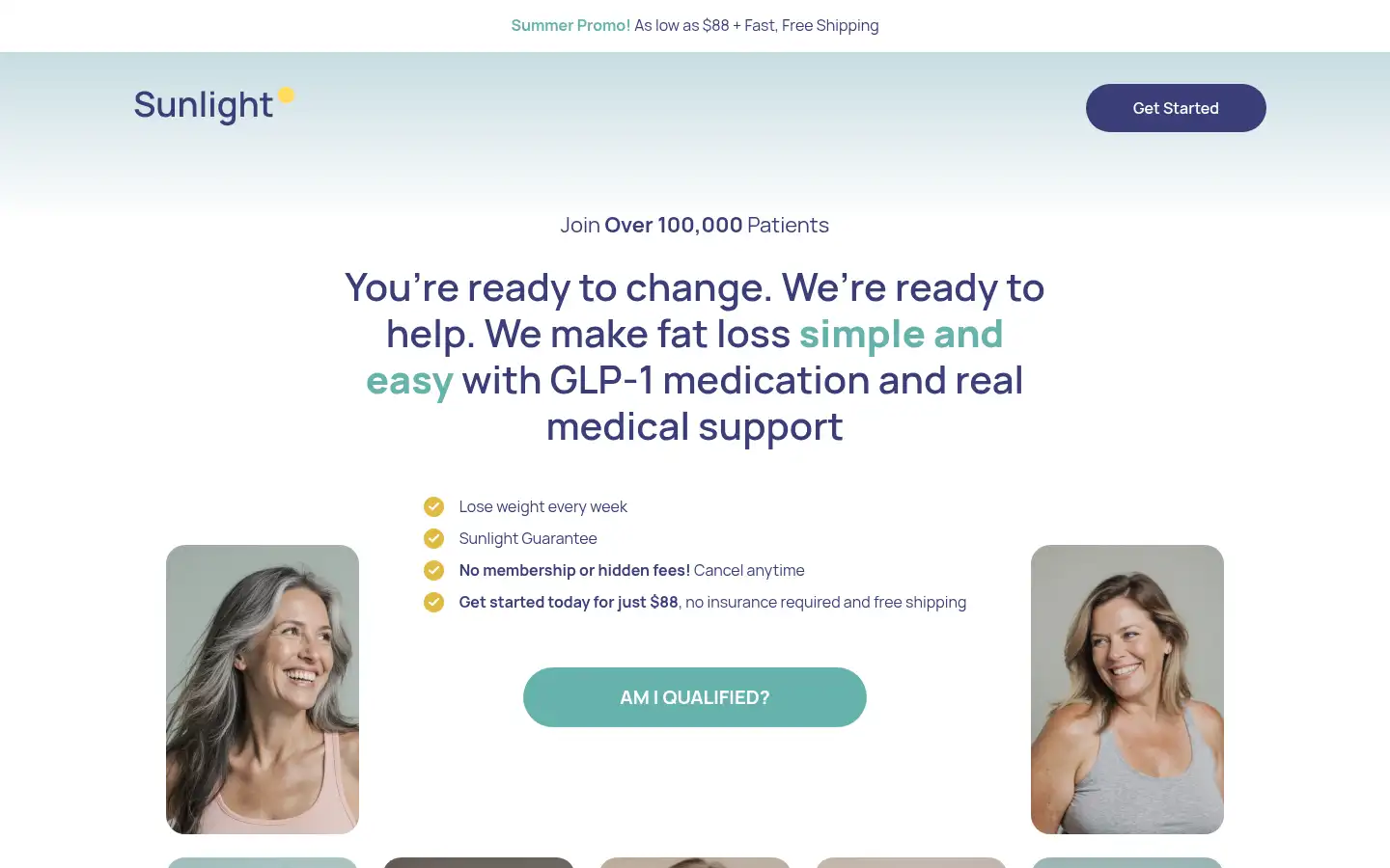 Screenshot of sunlight.com