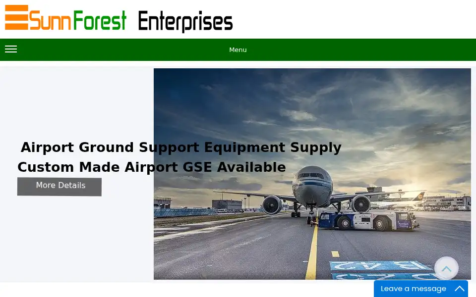 Screenshot of sunnforest.com