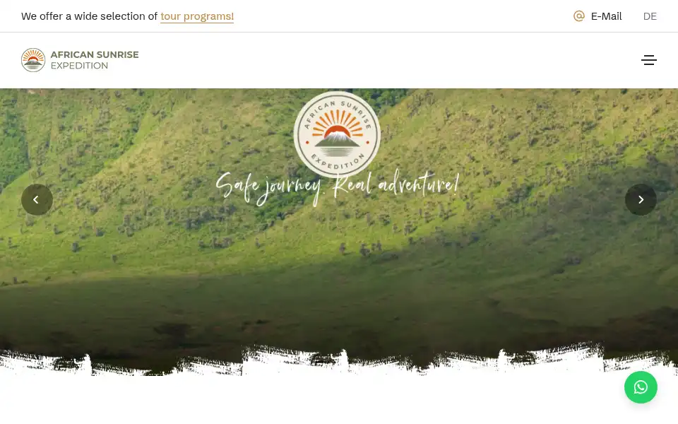 Screenshot of sunrise-expedition.net