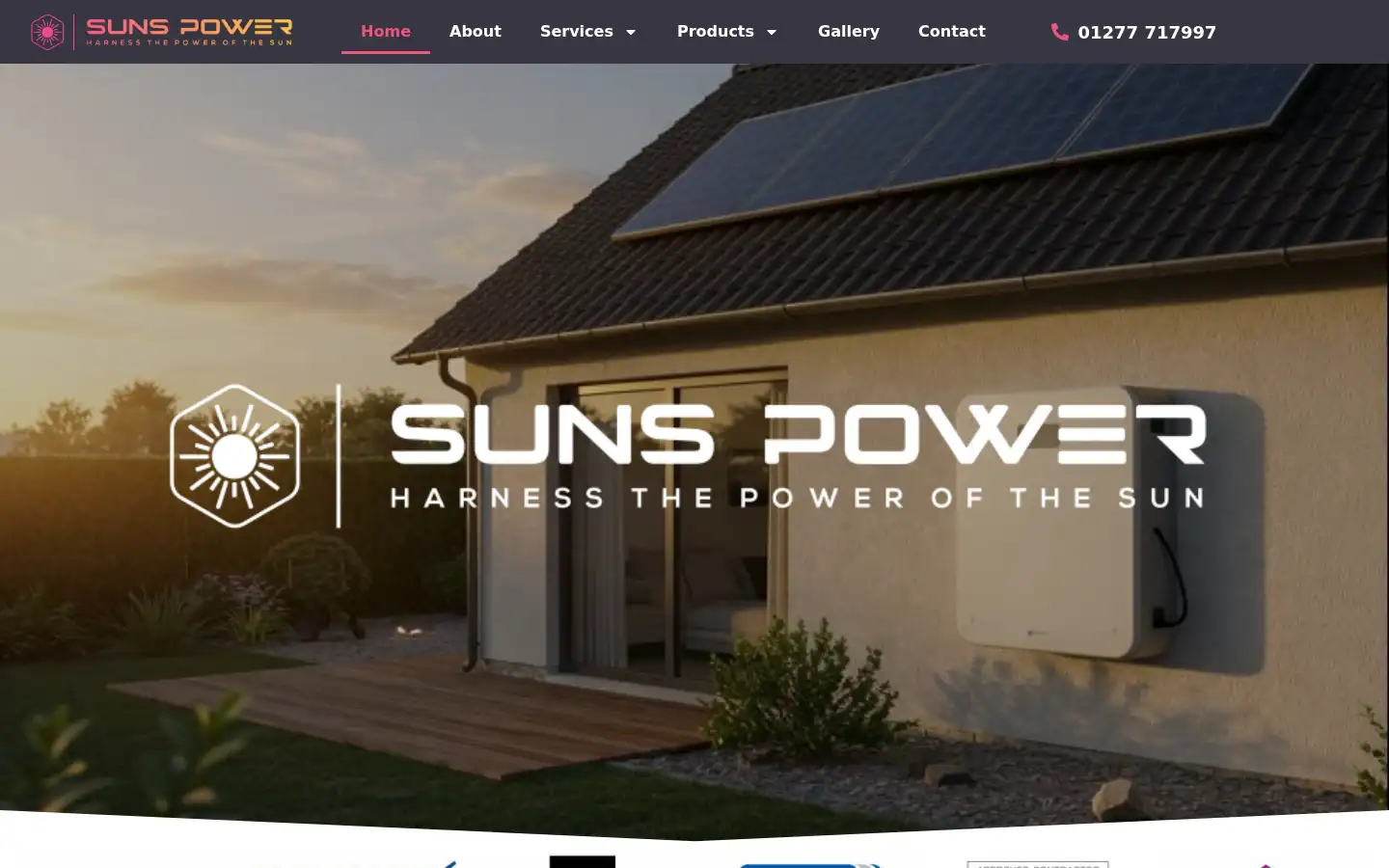 Screenshot of sunspower.co.uk