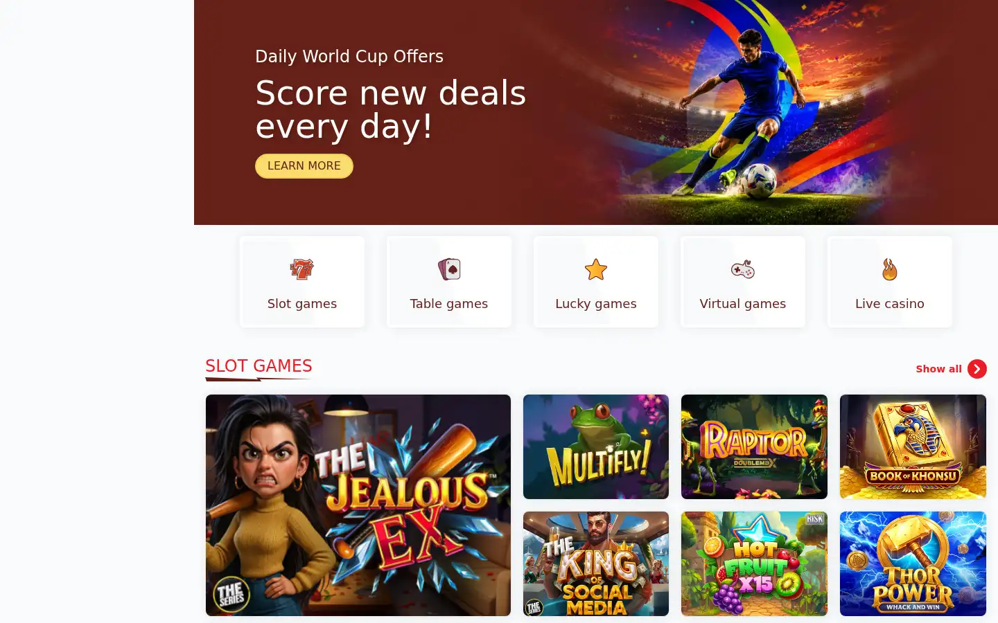 Screenshot of supacasi.io