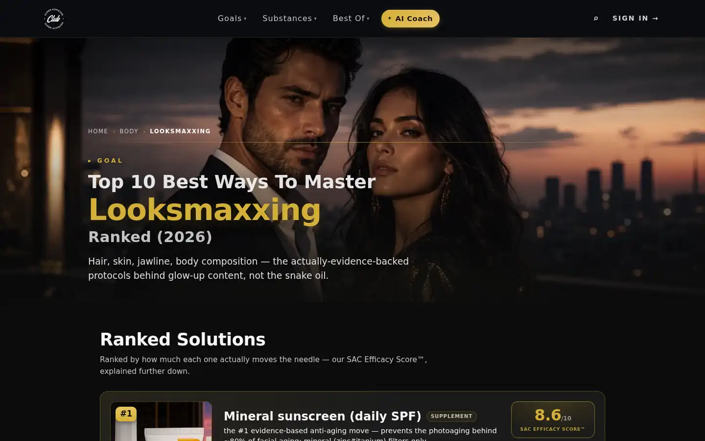 Screenshot of super-achiever.com