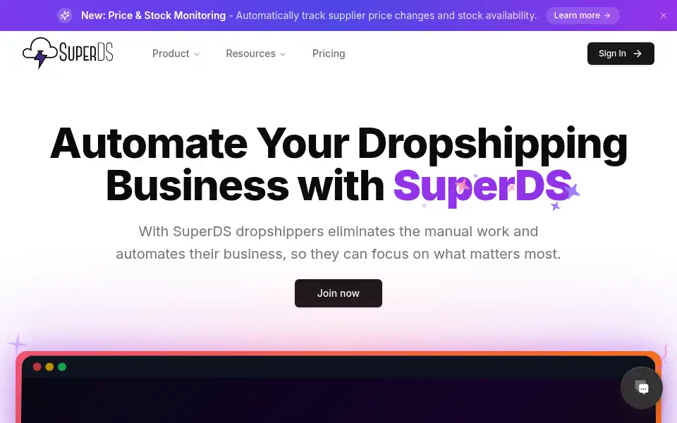 Screenshot of super-ds.com