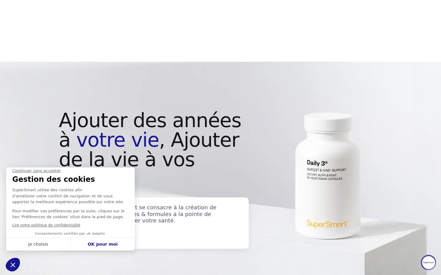 Screenshot of super-smart.eu