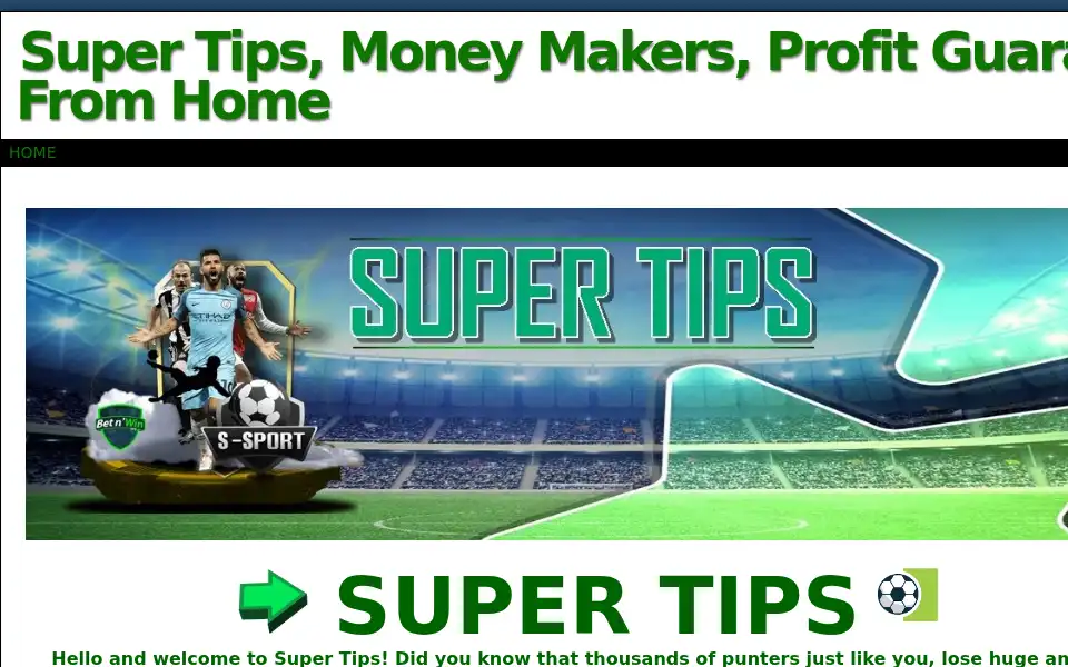 Screenshot of super-tips.vip