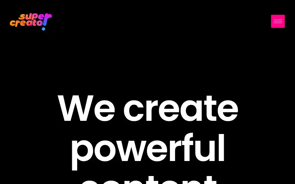 Screenshot of supercreator.co.in