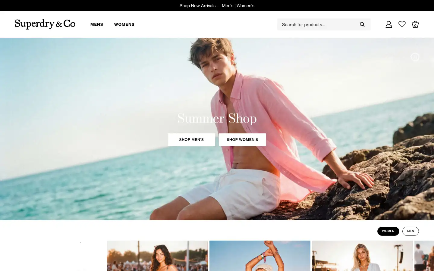 Screenshot of superdrystore.ca