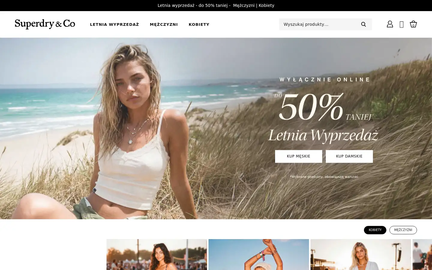 Screenshot of superdrystore.pl